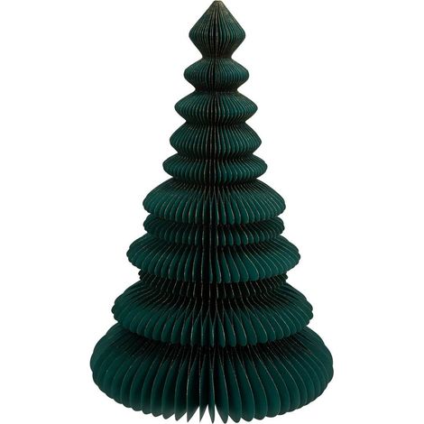 Albero di natale in carta kami verde, altezza 60 cm - Feeric lights & christmas (1/4)