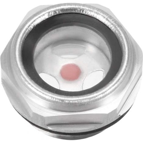Öl-Flüssigkeitsstandsanzeige, Ölschauglas-Ansicht, Luftkompressor-Armatur, Aluminiumlegierungsstopfen, 1/2 PT-Außengewinde mit O-Ring (1/5)