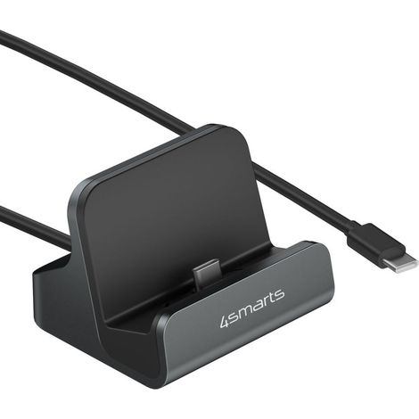 Station de charge USB-C 4Smarts Voltdock 60 W pour smartphones - Gris