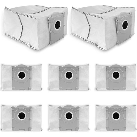 8 Sacs poussire compatibles pour ECOVACS DEEBOT X8 OMNI / X8 PRO OMNI / X9 PRO OMNI / T50 OMNI / T50 PRO OMNI / T50 MAX PRO OMNI / T80 OMNI / T80 PRO OMNI / T30C PRO OMNI accessoires (1/5)