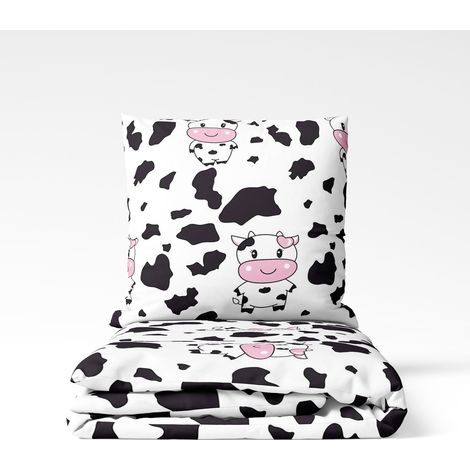 Baumwollbettwäsche 140x200 Happy Cow (1/5)