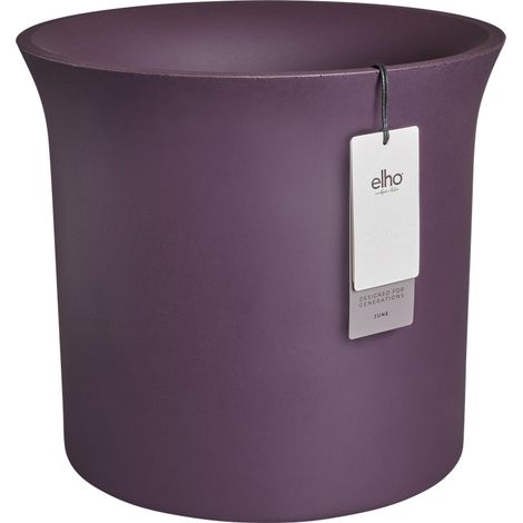 Elho June Tulip 40 - Violet - Ø 39 x H 36 cm - intérieurextérieur - 100% recyclé (1/4)