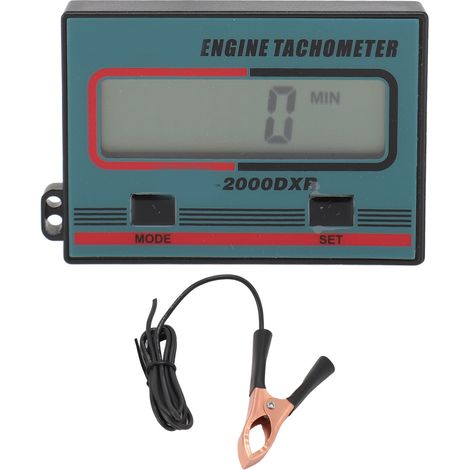 Tachymètre à moteur à impulsions, petit écran LCD à Induction numérique portable pour tondeuse à gazon, scie à chaîne (1/5)