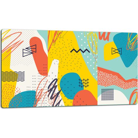 Tablero de corte de placa de vidrio 52x30 colorido (1/5)