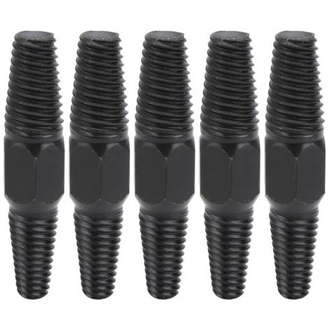 Set mit 5 Ausziehern für gebrochene 3/4"- und 1/2"-Rohre, doppelköpfig, aus hochkohlenstoffhaltigem Stahl, Rohrauszieher (1/5)