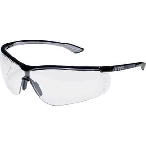 uvex sportstyle 9193080 Schutzbrille inkl. UV-Schutz Grau, Schwarz EN 166, EN 170 DIN 166, DIN 170 (1/2)