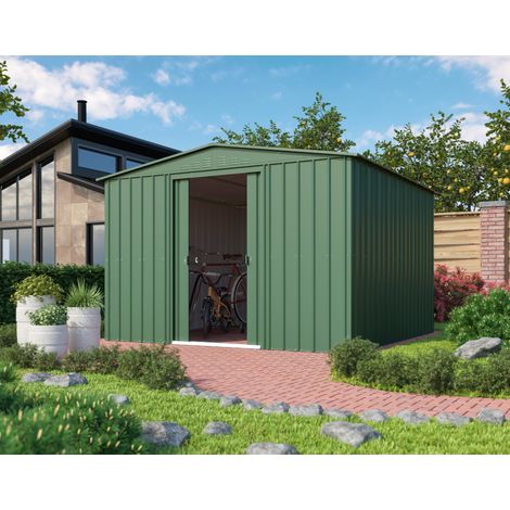 Globel Industries Gerätehaus "Gartenmanager Dream 108", jade, 7,61 m², ohne Schleppdach (1/4)