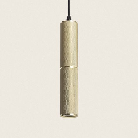 Lampada a Sospensione Alluminio Breixo Oro (1/5)