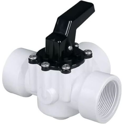 Vanne d'inversion pour piscine - 1 1/2 pouce femelle - Vanne d'inversion de remplacement 3 voies pour piscines et spas (1/5)