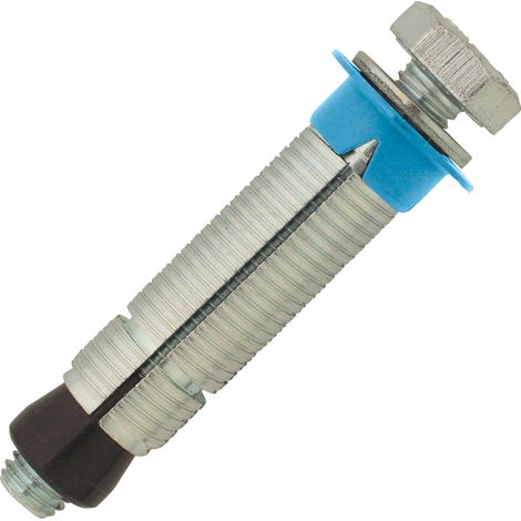 Scell-It – Cheville métallique multi-matériaux 75mm – Acier zingué pour fixation solide – Charge maximale élevée – Pour béton et maçonnerie - M8X75
