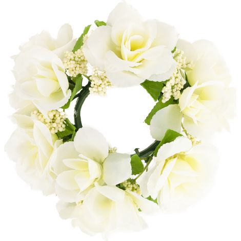 Ghirlanda decorativa di rose, decorazioni primaverili, Pasqua (1/5)