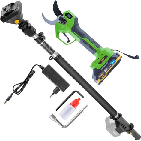 Procraft ES32Li Cesoie per rami a batteria 20 V Brushless + 1x batteria 2,0 Ah + caricabatteria + valigetta (1/5)