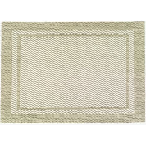 d-c-table® Tischset Catania Square 30 x 45 cm, beige Tischset