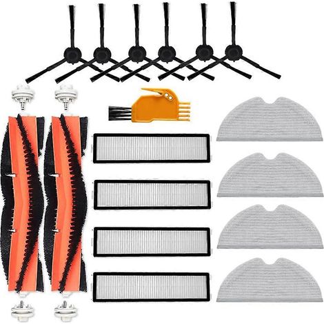 Pour D9 D9 Max L10 Pro Main brosses, brosses latérales, filtres, lingettes (1/5)