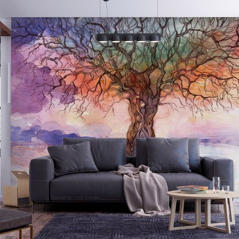 Papier peint Colorful nature stories - 150 x 105 cm (1/4)