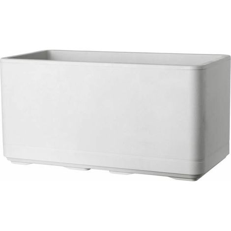 Vaso Autoirrigante Deroma Perla 78 x 38 x 39 cm Plastica Rettangolare Ø 78 cm (1/5)