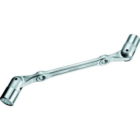 34 18X19 Llave de doble articulación con perfil UD 18x19 mm (1/2)