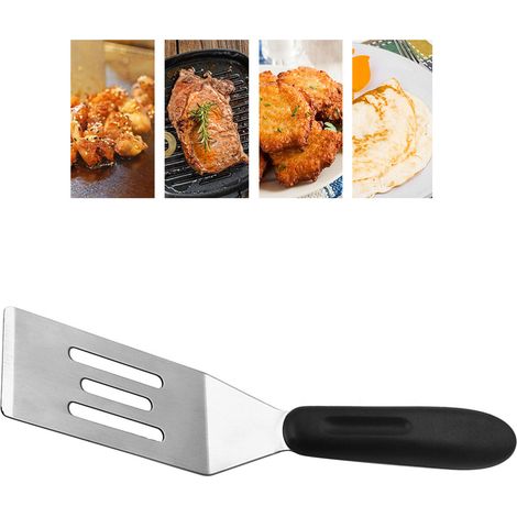 Spatule ajourée en acier inoxydable antiadhésive multifonctionnelle pour la cuisine japonaise (1/5)