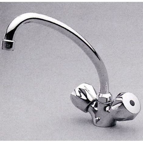 ZUCCHETTI Zeta70 rubinetto cucina tradizionale a bocca alta e girevole codice prod: Z70304