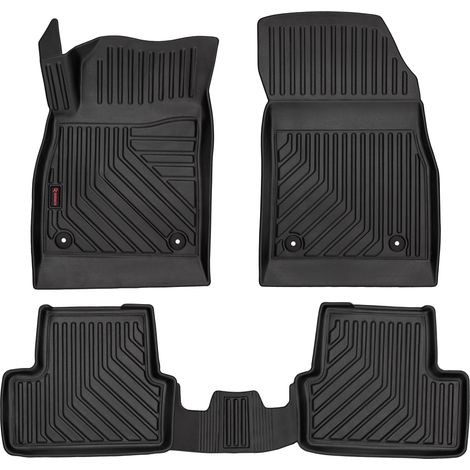 8002014 - Alfombrillas de goma 3D con borde elevado, aptas para: Opel Astra J (2009-2015) / Chevrolet Cruze (2008-2016) (1/5)