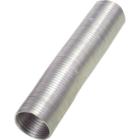Tubo Aluminio Compacto Gris Ø 120 mm. / 5 metros