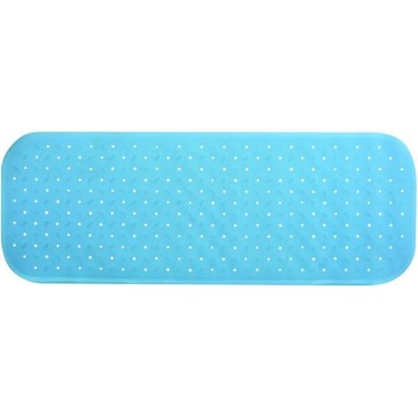 MSV TAPIS FOND DE BAIGNOIRE ANTIDÉRAPANT CAOUTCHOUC CLASS 36X97CM BLEU CIEL