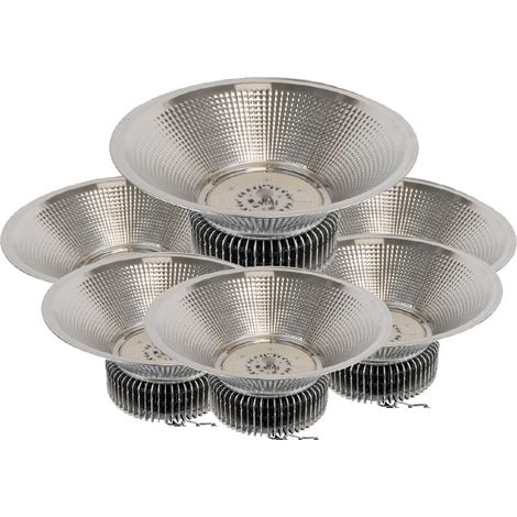 JBM54133 Set de 6 sonnettes LED industrielles - 20000 lm (ref. 54039)
