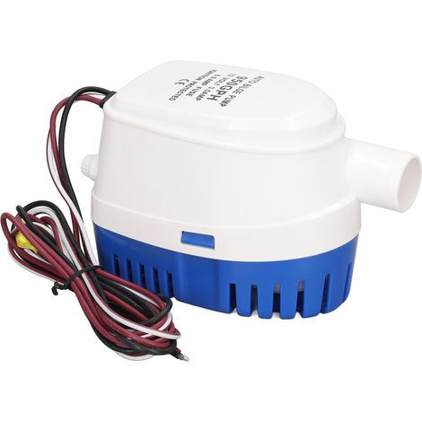 Pompe de Cale Automatique 12V DC avec Filtre Amovible - Facile à Nettoyer - Pour Bateaux et Yachts - Débit 950 GPH (1/5)