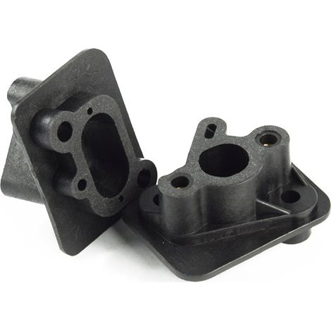 2 pièces collecteur d'admission, kit réparation carburateur, compatible débroussailleuse 40-50 cc, 43cc et 52cc (1/5)