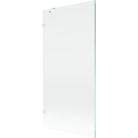 Mexen Lunar mampara de ducha de 1 hoja 90 x 150 cm, transparente, blanco - 897-090-000-20-00 (1/5)