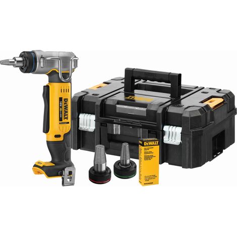 Dewalt DCE400NT-XJ Akku-Werkzeug für Sanitärarbeiten Gelb Schwarz (1/4)