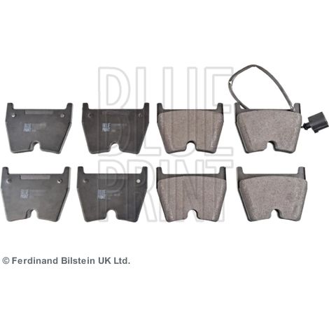 Kit de plaquettes de frein, frein à disque Blue Print ADV184260 AUDI