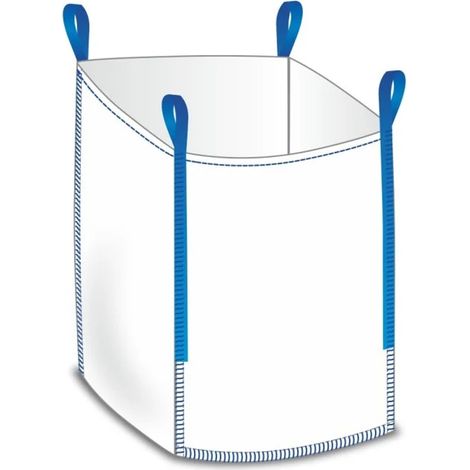 Big Bag 90x90x90, 1500 kg, offen, unbeschichtet (1/5)