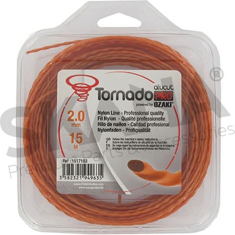 FILO TAGLIABORDI RITORTO 2,0MM RIF 1517103 COMPATIBILE TORNADO