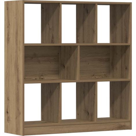 Estantería de madera ingeniería roble artisan 97,5x29,5x100 cm vidaXL