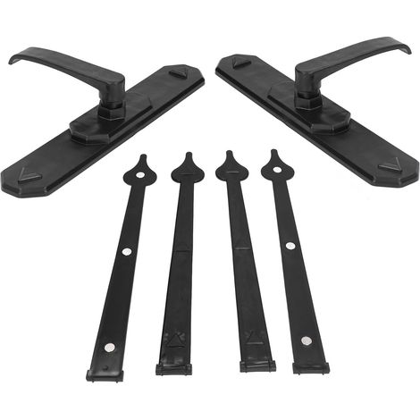 Poignées de Porte de Garage Magnétiques Style Américain en ABS Accessoire Quincaillerie Décorative (1/5)