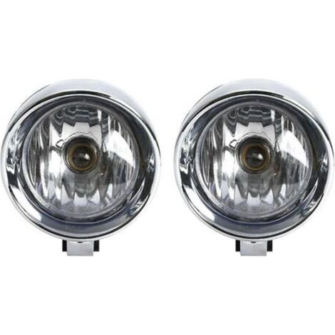 2 pezzi Lampade LED Retro per Motociclette, Fanali Antinebbia Universali, Accessori Moto (1/3)