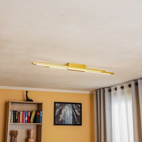 [NEUWERTIG] B-Ware Quitani Deckenlampe Deckenleuchte LED messing eloxal Talon Lampe Aluminium Ac835 (1/2)