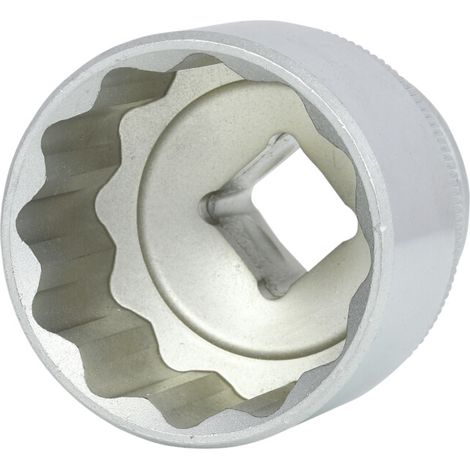 Kstools – Douille 1/2' 12 pans – Système FlankTraction – Normes DIN 3124 et ISO 2725-1 – Acier chromé vanadium – Longueur 45mm – Profondeur 23mm (1/5)