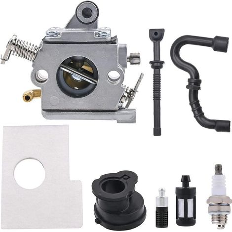 MS170 Carburateur avec Filtre à Air, Bouchon, Bougie – Pour Stihl MS170, MS180 – C1Q-S57 (1/5)
