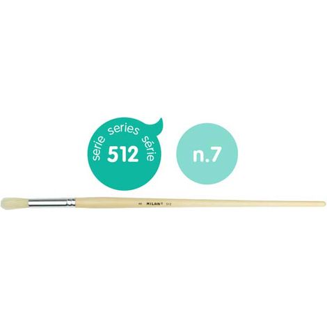 PINCEL SERIE 512 Nº7 MILAN 80347