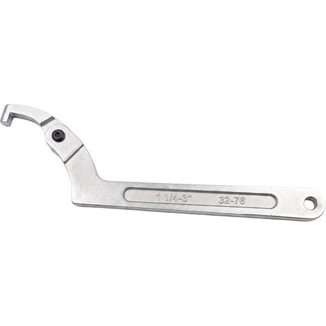 C Shape Wrench, Hook Wrench, C Wrench, Adjustable Nut Wrench, Adjustable Hook Wrench, Chrome Vanadium Nut Wrench, Lug Wrench, Hook Wrench Adjustable C, Adjustable Hook Wrench (1/5)