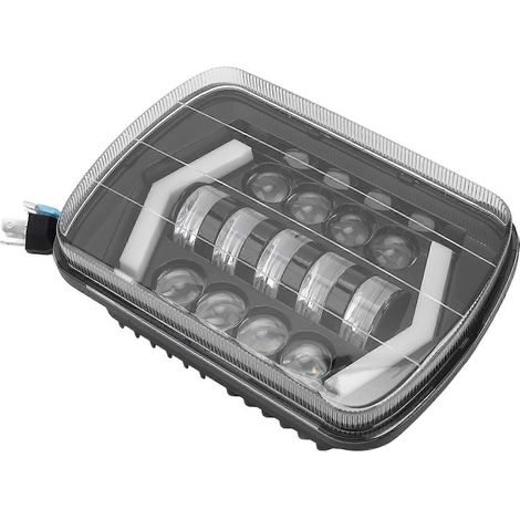 5x7 Zoll LED-Scheinwerfer, 60 W, quadratische Pfeilform, H4-Stecker, wasserdicht IP67 für Geländewagen