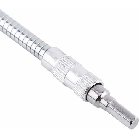 EASYCOMFORT 1Pc rallonge tournevis porte-embout d'arbre Flexible lien de connexion pour perceuse sans fil à vis générale(300MM long) (1/5)