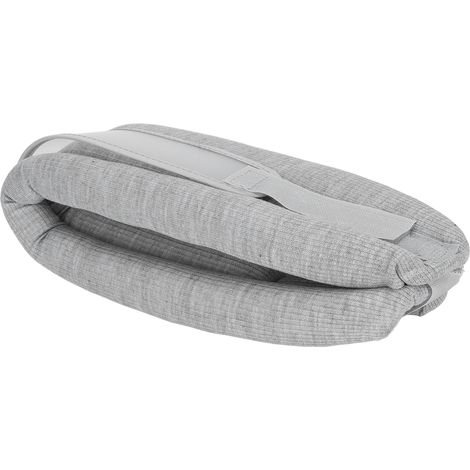 Coussin Cervical Ergonomique en Mousse à Mémoire de Forme avec Housse Amovible pour Apaiser les Douleurs Cervicales - Gris (1/5)