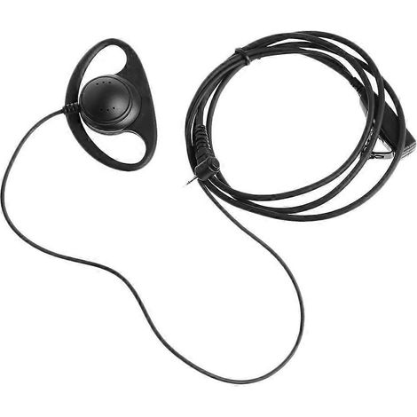 D-Typ Ohrhörer-Headset mit PTT-Mikrofon für Motorola Talkabout Walkie-Talkies, 2,5 mm, 1-polig