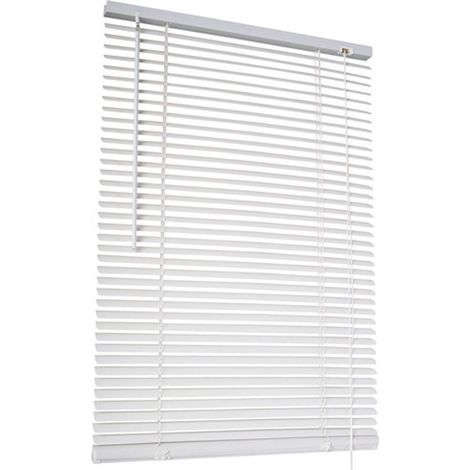 1 Tenda Tende Veneziane Ventana bianca lamelle orientabili mm.25 cm.60x170 (1/4)