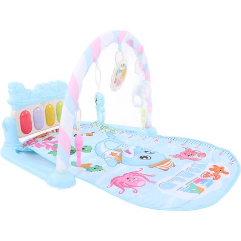 Baby Kick Piano Weiche Lernspielmatte mit 5 Musik- und Lichteffekten, tragbar, für Babys von 0 bis 12 Monaten. (1/4)