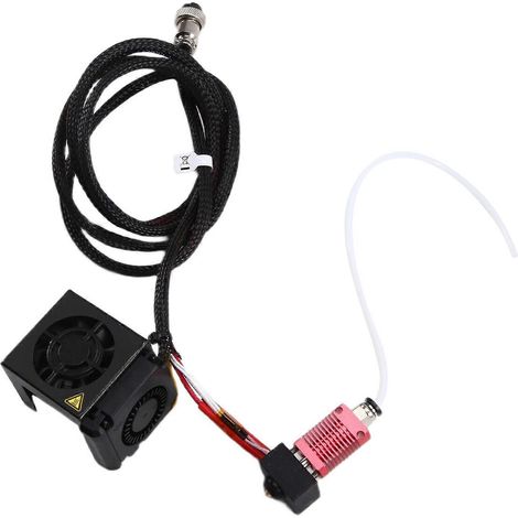 3D-Druckerzubehör für CR-10: Komplettes Druckkopf-Kit mit Lüfter und 12-V-Hotend-Kit (1/5)