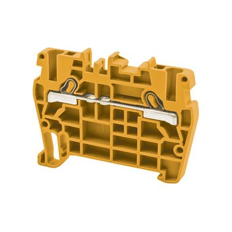 Borne de jonction à ressort 2,5mm² - pas 5mm - orange - type PushFit - IMO (1/2)